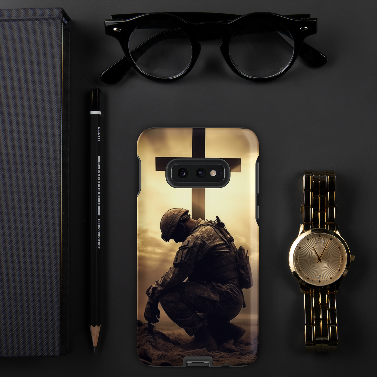 The Kneeling Soldier Tough case for Samsung®
