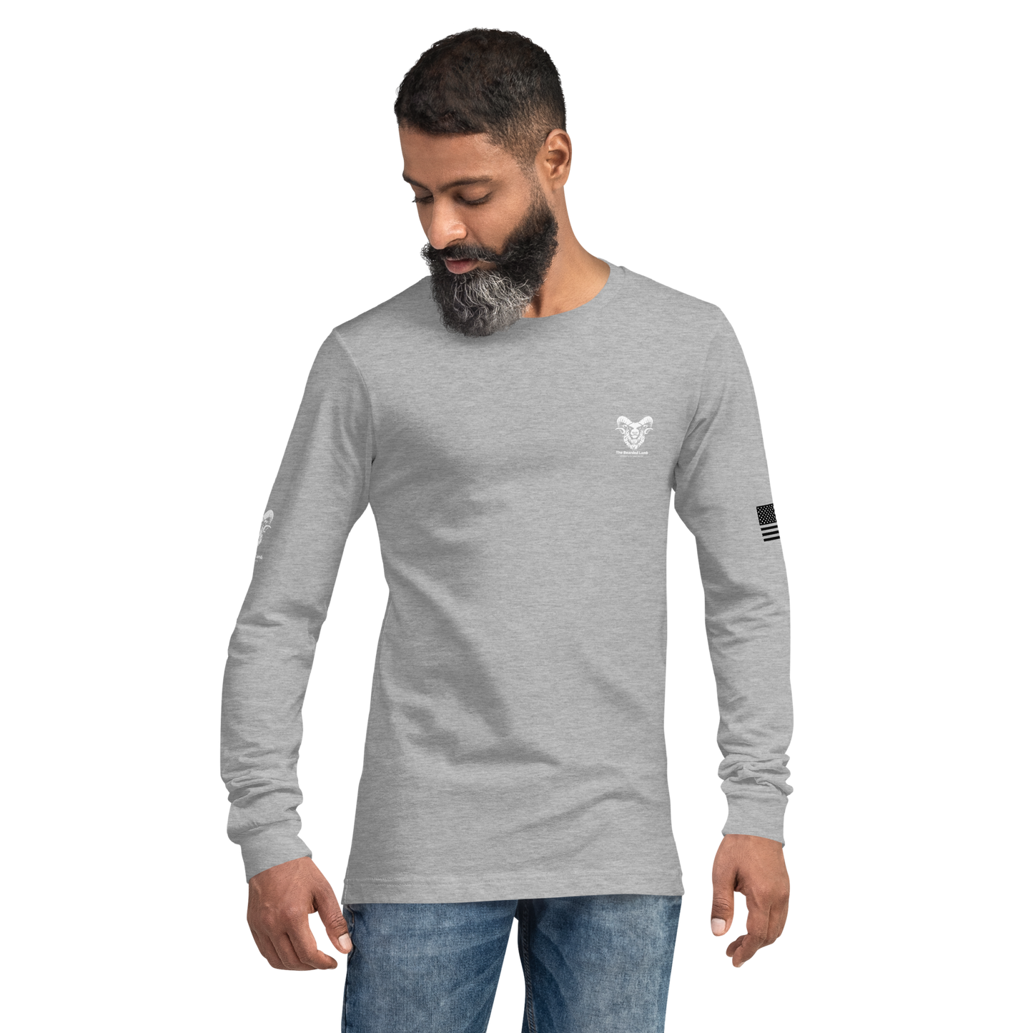 The Original Bearded Lamb Long Sleeve Tee