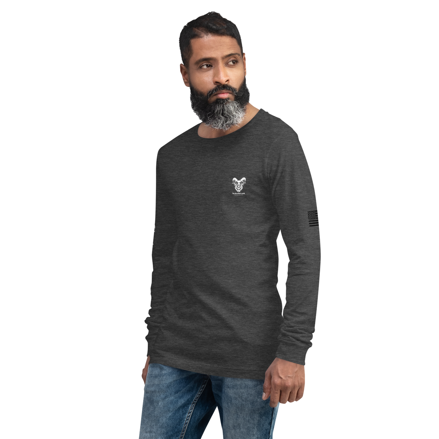 The Original Bearded Lamb Long Sleeve Tee