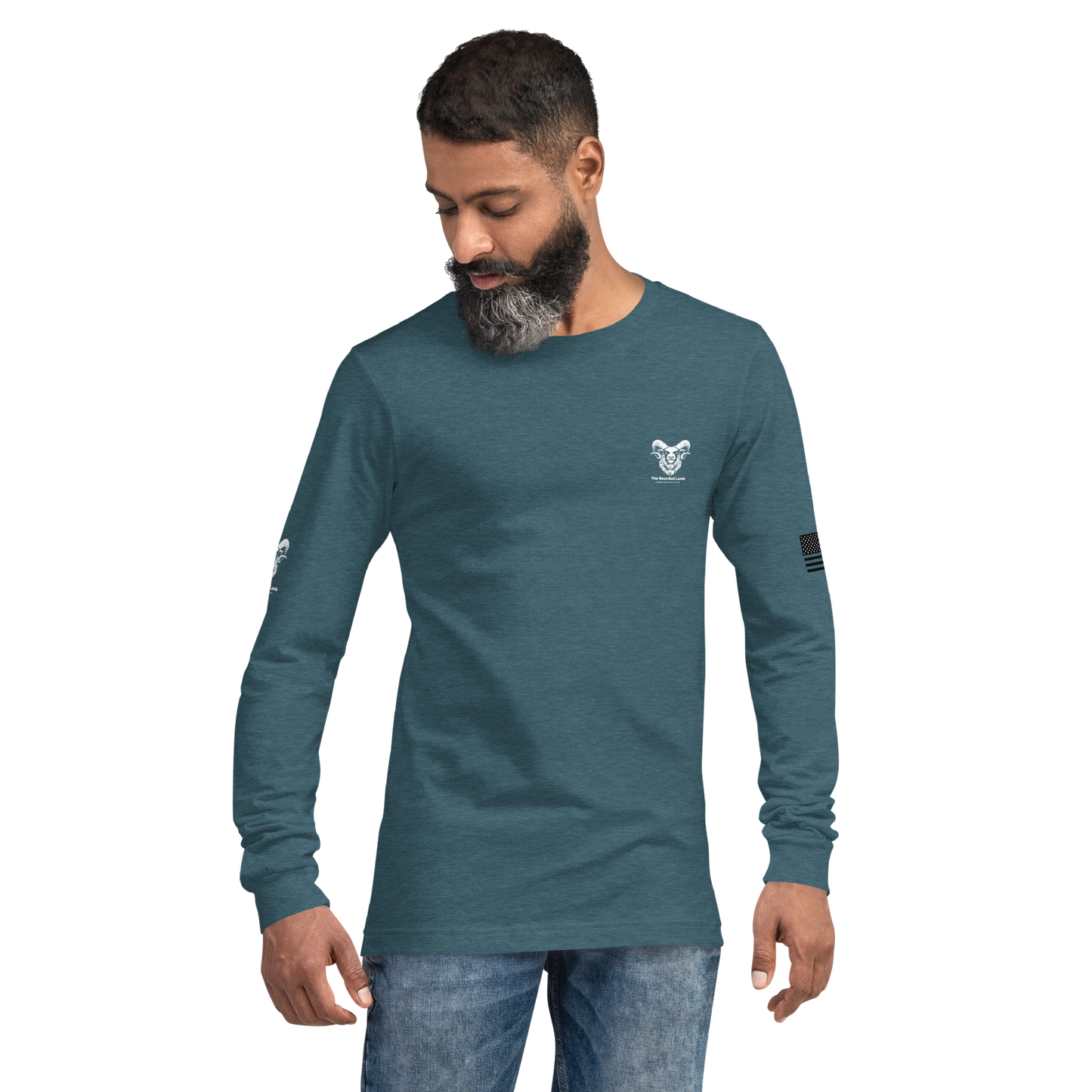 The Original Bearded Lamb Long Sleeve Tee