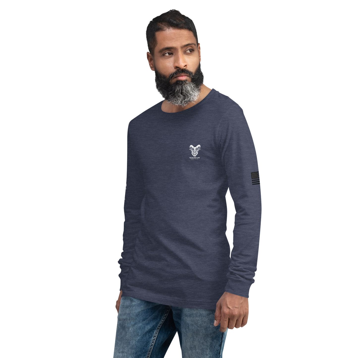 The Original Bearded Lamb Long Sleeve Tee