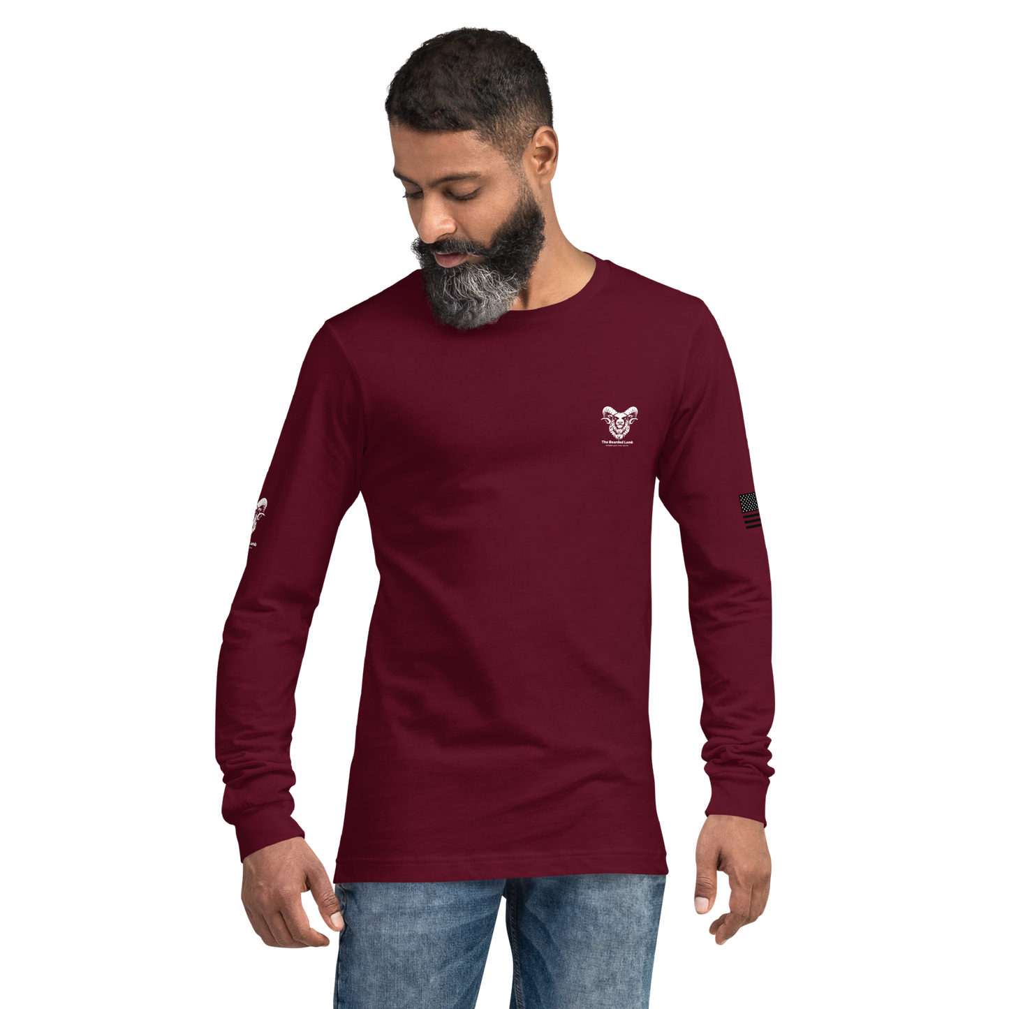 The Original Bearded Lamb Long Sleeve Tee