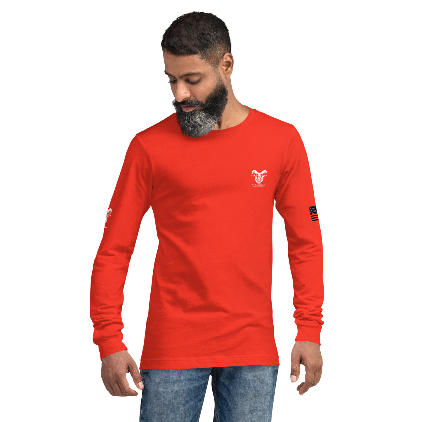 The Original Bearded Lamb Long Sleeve Tee