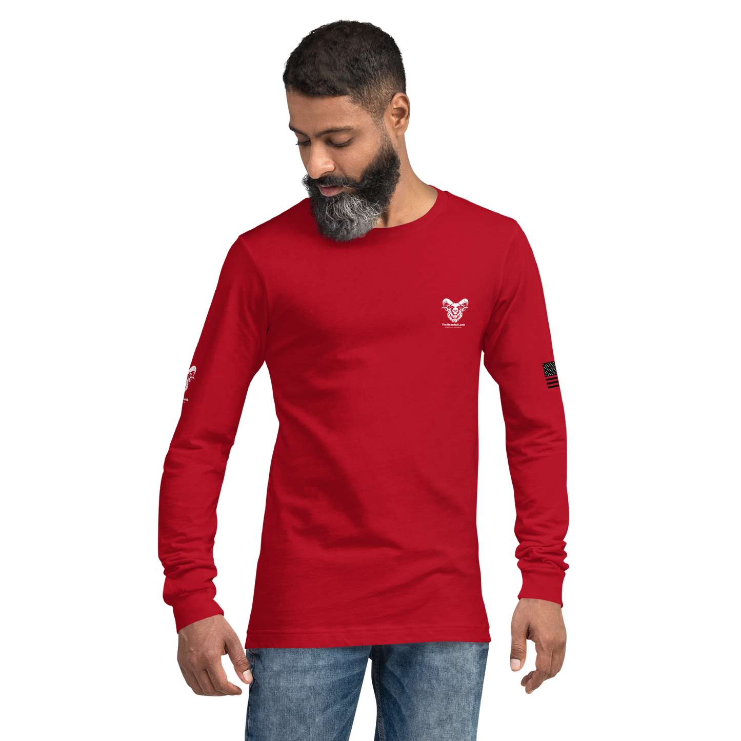 The Original Bearded Lamb Long Sleeve Tee