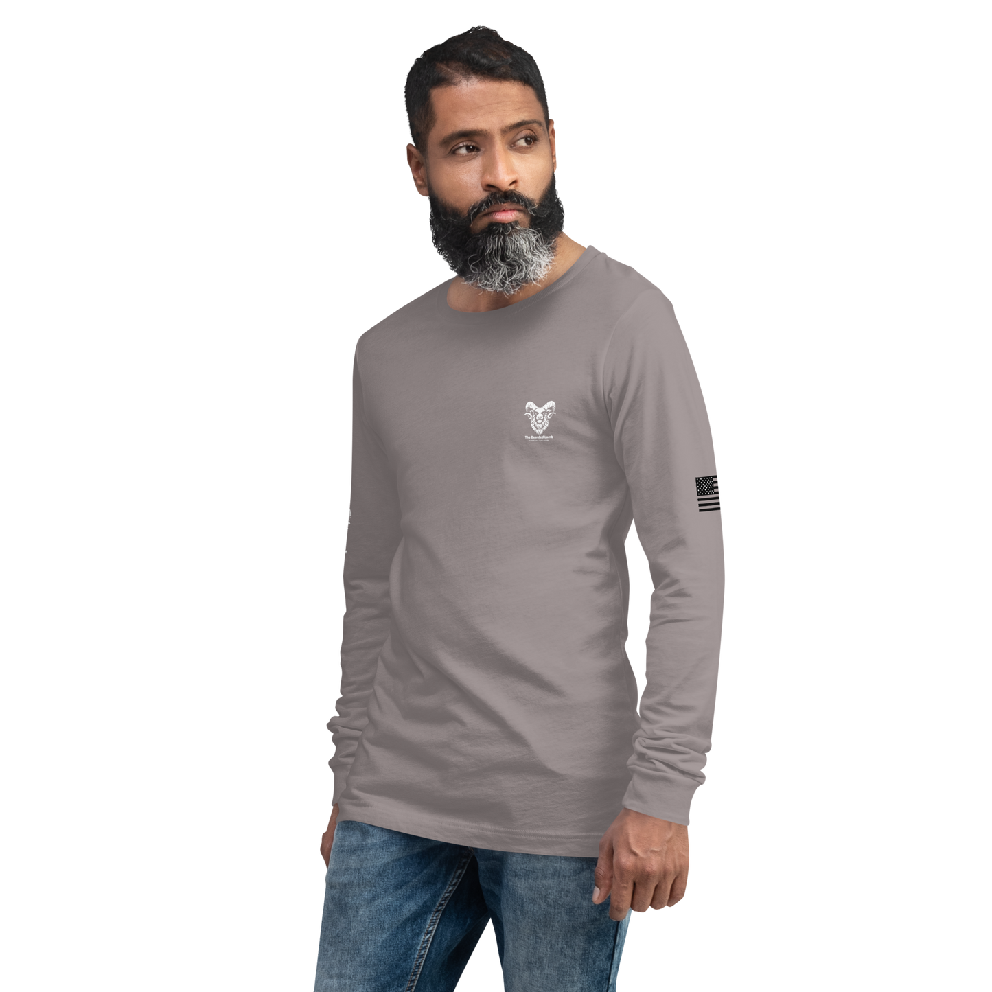 The Original Bearded Lamb Long Sleeve Tee